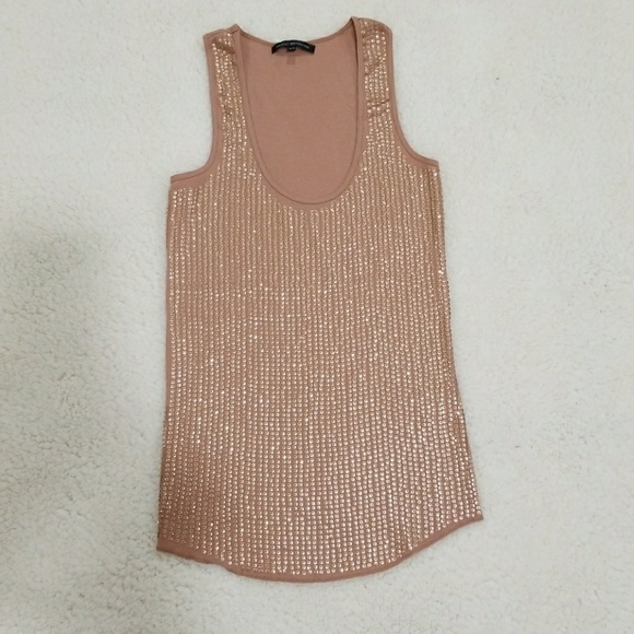 Urban Behavior Tops - WOMEN sleeveless bling tank top